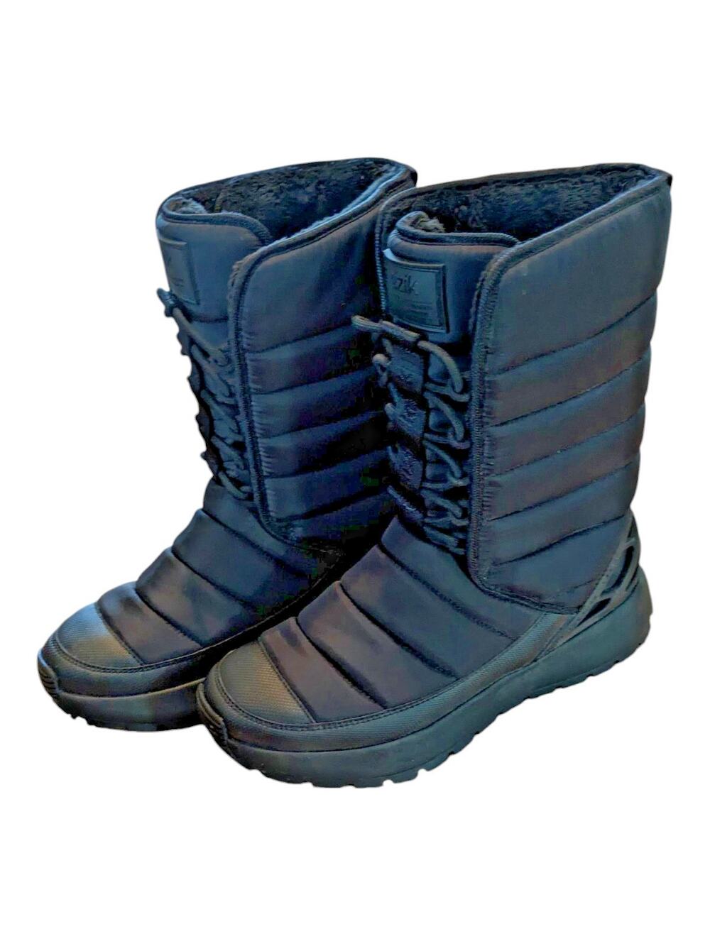 Kizik Juno Hands Free Black Winter Snow Boots